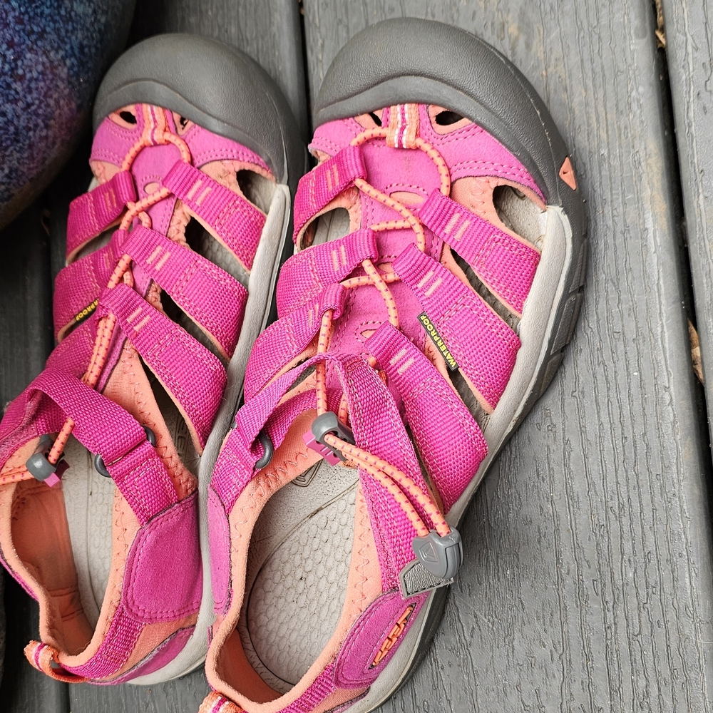 Keen Pink and Gray Sporty Sandals for Outdoor Adventures